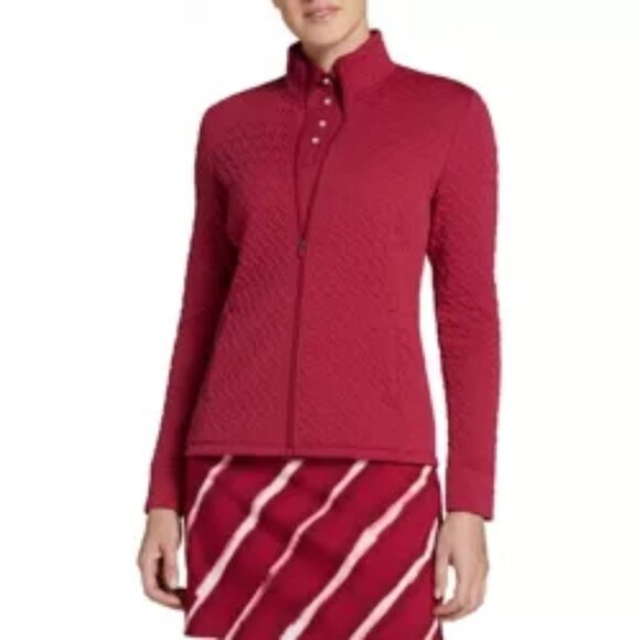 Lady Hagen Jackets & Blazers - NWT New Walter Lady XS Extra Small Hagen Women's Texture Full-Zip Golf Jacket